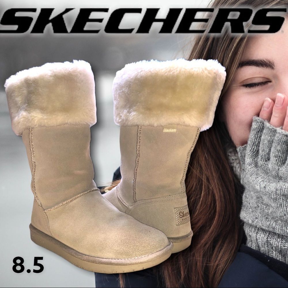 Skechers Women's Shelby's-Plushy Snow Boot 8.5